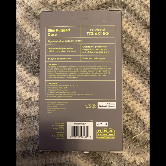 Brand new Alcatel TCL4X red phone case 10” - Picture 2 of 2